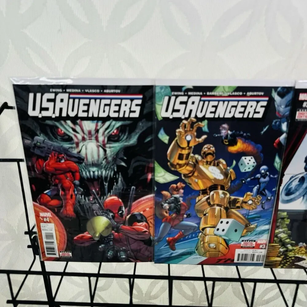 USAvengers 1-4 &‎ Occupy Avengers 1-5 Lot Marvel Key 1st
